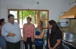 Comienzan las obras en el sector de cocina de la Escuela 19