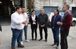 El ministro Sica visitó empresas locales junto a Nedela