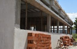 Trabajos en la planta alta del nuevo Centro Administrativo de la Delegación Zona I