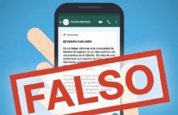 Coronavirus: Salen a desmentir un falso comunicado de la Intendencia