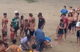 Trabajo en conjunto permitió una rápida atención a un turista en Playa La Balandra