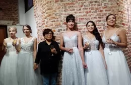 Exitoso desfile de alta costura en la ciudad