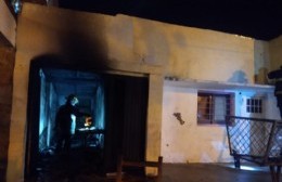 Se incendió una vivienda de 130 entre 65 y 66