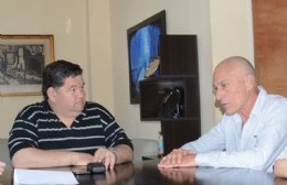 Nedela recibió al presidente del Banco Alimentario La Plata