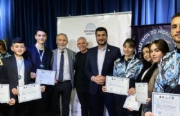 Berissenses en el histórico reconocimiento a la selección argentina de taekwon-do