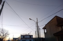 Un problema que se hizo cotidiano: vecinos sin luz y sin agua