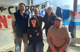 Trabajadores del INTA visibilizan su reclamo en la Fiesta del Vino
