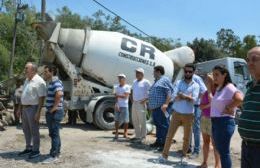 Nedela recorrió obras de la Zona II: "Tendrán un gran impacto en la calidad de vida"