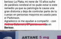 Lionel tiene 10 años, necesita medicación para el parkinson pero hace un mes que está en falta