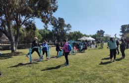 Se inauguró una nueva Plaza Saludable en Génova y 151