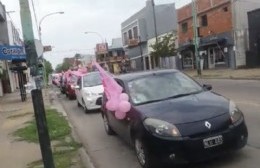 “Estamos muy contentas y emocionadas por la caravana rosa en Berisso”