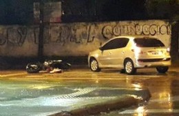 El accidente nuestro de cada día: Entre un auto y una moto