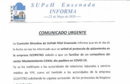 Alerta por COVID-19: Solicitan protocolo de desinfección en la empresa Ecopetro