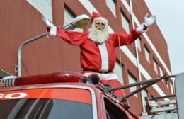 Bomberos y Papá Noel unen fuerzas: Comienza la campaña para juntar caramelos