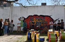 Entregaron instrumentos de percusión para la Orquesta Escuela