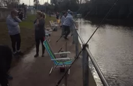 Un éxito: el Torneo de Pesca Solidario reunió a la familia