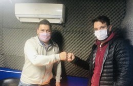 Villa San Carlos necesita "el apoyo de todos" y la 88.5 se sumó como auspiciante