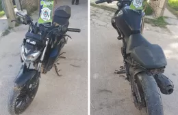 Recuperaron una moto con pedido de secuestro