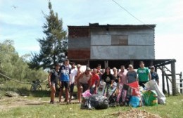 Nueva jornada de limpieza en la Playa Bagliardi