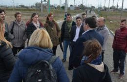 El intendente y beneficiarios del ProCreAr recorrieron predio en el que se construirán las viviendas