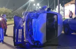 Chocó una camioneta estacionada con resultado positivo de alcohol