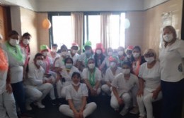 Estudiantes de enfermería organizaron un festejo por el Día del Niño