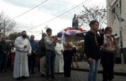 Otra emotiva procesión en el Día de María Auxiliadora