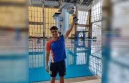 Gran perfomance del nadador berissense Lautaro Sanz