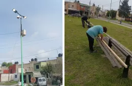 Avanza la restauración de la plaza del Barrio Náutico