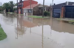 Un diluvio que dejó caos y calles anegadas