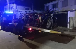 Operativo de control en Montevideo y 31: nueve motos secuestradas