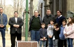 Nedela participó de los homenajes a Balbín a 37 años de su muerte