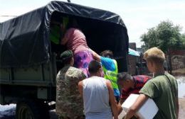 Bomberos Voluntarios emprendieron una colecta para el Litoral