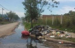 Preocupación de los vecinos por un basural en 9 y 130