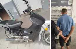 Retienen una moto con pedido de secuestro