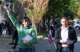 Guerrero y Giuffrida: "La gente celebra que haya una propuesta joven contra los Godzilla de la política"