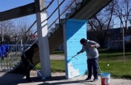 Hinchas villeros embellecieron su estadio a días del debut en el torneo de la B Metropolitana