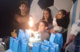 Agustín de Gran Hermano festejó el cumple de un niño berissense: "Mateo estaba feliz"