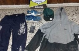 Entró a robar a un comercio, quedó filmado y lo detuvieron