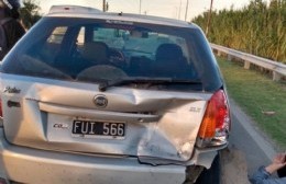 Caos en la 66: dos micros averiados y un accidenten entre un automóvil y una moto