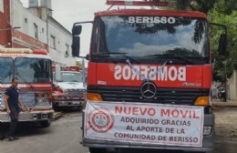 Bomberos ya cuenta con una nueva unidad y es la institución con mayor poder hídrico de la región