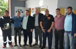 El intendente participó del acto aniversario de la fundación de Bomberos Voluntarios