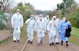 Operativo conjunto de Nación, Provincia y municipios en el Barrio José Luis Cabezas