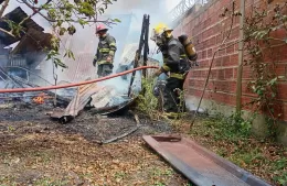 Incendio en una vivienda generó alarma entre los vecinos