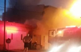 Incendio en un departamento 165 y 20