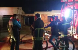 Incendio en vivienda de Villa Zula