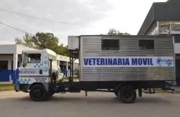 Continúa en Santa Teresita la actividad del Móvil Veterinario