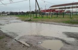 Con la lluvia, pasamos del bache a la laguna