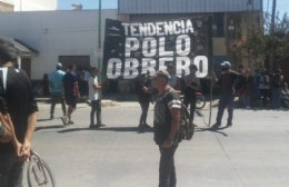 Manifestación tras la detención de dos referentes del Polo Obrero: “Estaremos acá hasta que sean liberados”