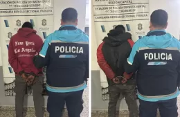 Intentaron entrar a una vivienda y fueron aprehendidos